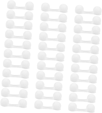 100pcs Nose Mask Strainer Breathable Nasal Filters Nose Plugs Nose Filters for Nose Filters Nose Filters for Welders Summer Cotton Sponge White