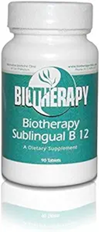 Active B12 Tablet - High Potency Dietary Supplement Formula of Methylcobalamin, Sublingual B 12, & Folate - Supports Nervous System/Brain Cells & Skin Comfort - 60 Tablets