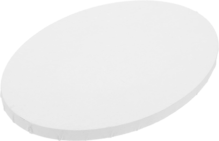 Oil Painting Frame Canvas Wall Panels Watercolor Canvas Beginner Painter Oval Canvas Boards Stretched Artist Kids Suits Round Frame Small Canvas with Box Cloth Acrylic White Child