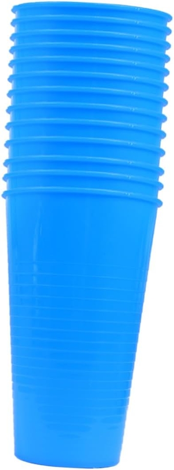 12pcs Beer Drinking Cup Water Glasses Drinking Glasses Beverage Tumblers Coffee Mug Tumbler Colorful Unbreakable Dishwasher Cups Smoothie Child Stacking Cups Thicken re-usable