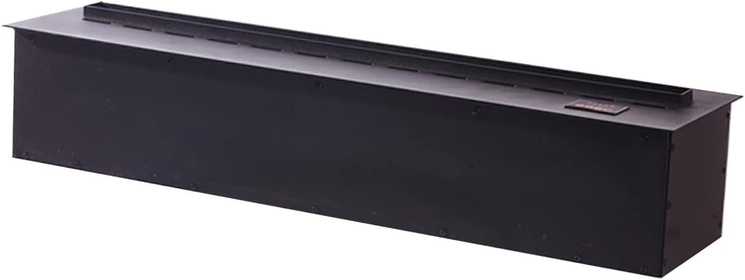 Fireplace Heater 47/59 Inch Electric Fireplace Recessed and Wall Mounted with Control by Touch Panel Remote Fireplace Realistic Flame Design Electric Fireplace