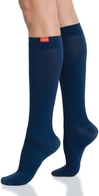 VIM & VIGR 20-30 mmHg Moisture-wick Nylon Compression Socks for Women & Men