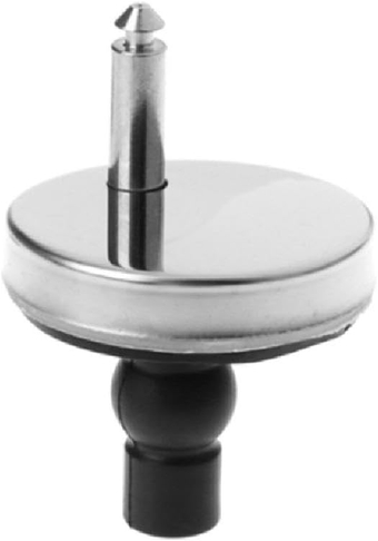 2pcs Universal Toilet Seat Hinge Fixings Top Fix Nuts Screws Replacement Quick Release Hinges Fittings Easy To Install Toilet Seat Fixings Screws Replacement Universal Rustproof
