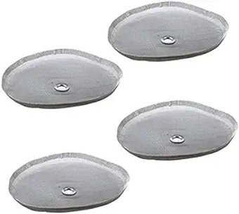 2.6" French Coffee Press Replacement Filter Screen - 4 Pcs Universal 3-Cup (350ml) 304 Stainless Steel Mesh for Bodum French Press Coffee Makers