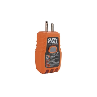ET310TRANS ET310 Circuit Breaker Finder Replacement Transmitter, Digital Circuit Breaker Finder, Integrated GFCI Outlet Tester