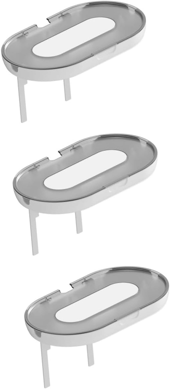 3pcs Home Decor for Shelves Computer Screen Shelf Wall Monitor Shelf Webcam Stand Tv Screen Shelf Outlet Shelf Tv Screen Storage Tv Storage Bracket WiFi Abs Router Display Stands