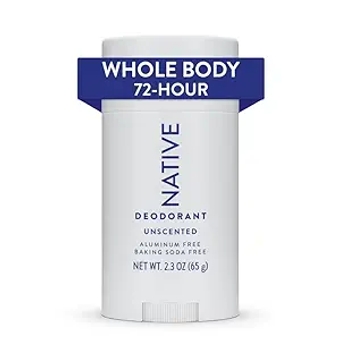 Whole Body Deodorant Contains Naturally Derived Ingredients | Deodorant for Women and Men, 72 Hour Odor Protection, Aluminum Free with Coconut Oil and Shea Butter | Unscented