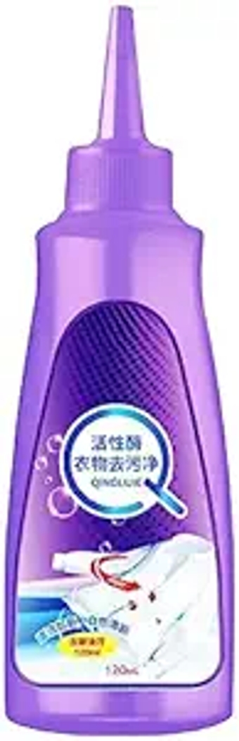 Active Enzyme Laundry Stain Remover - White Shirt Guardian, Garment Stubborn Stain Cleaner Oil Remover, Clothes Stain Remover(3-PCS) (5pcs)