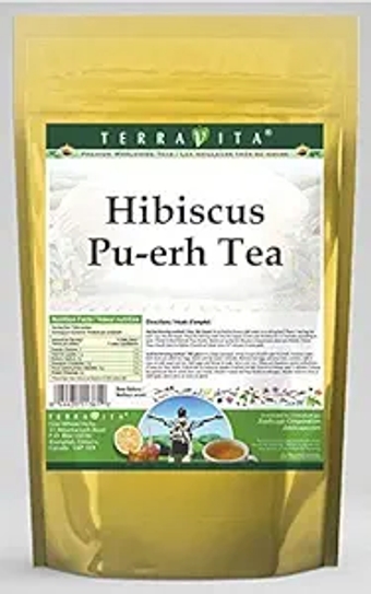 Hibiscus Pu-erh Tea (50 tea bags, ZIN: 543221) - 2 Pack