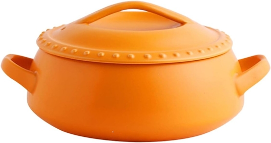1pc Casserole Korean Style Pot Korean Cooking Bowl Korean Clay Pot Ceramic Cooking Pot Stew Pots with Lids Home Non-stick Pot Pottery Non Stick Pan With Cover Ceramics