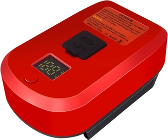 for Milwaukee M18 Battery Charger and USB Wall Charging Kit, 18V for Milwaukee M18 Batteries, Charge Devices Up to 65 W with USB-C Port or 15W Using USB-A Port (for Milwaukee M18 Battery)