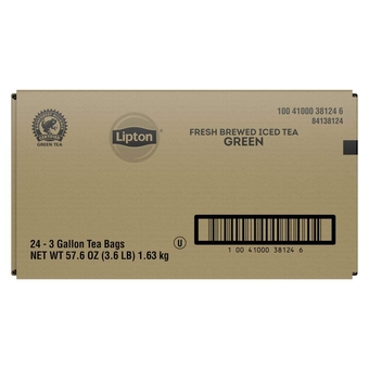 Iced Tea Bags, Green Tea, Unsweetened, 24 Three Gallon-Sized Tea Bags(Pack of 3)