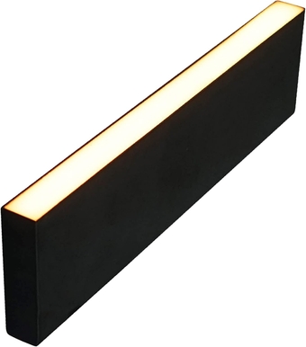 Paver Light Slim 0.5x6 Inch Glare-Free Steel Brick Lighting for Pavers, Walls, Driveway & Pathway Borders 2700K Warm White, Waterproof, Drive-Over Rated - 12V AC/DC
