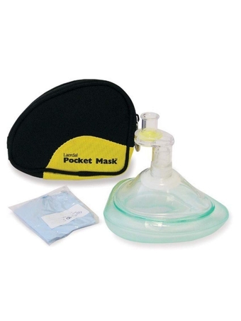 97981M CPR Complete Pocket Mask, Black Soft Case