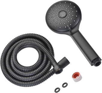 1 Set Shower Hose Hand Shower Pressure Shower Nozzle Adjustable Shower Head Rainfall Water Pipeline Bath Hose Shower Wand Hose Accessories European and American
