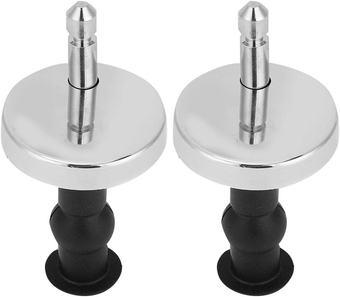 Nuts Screw Fixings, Toilet Seat Hinge Screws Toilet Seat Expansion Rubber Top Nuts Screw Fixings, Toilet mounting Floor Bolts and Screws Sets