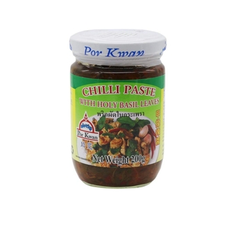 - Chilli Paste with Holy Basil Leaves (Net Wt 7 Oz)