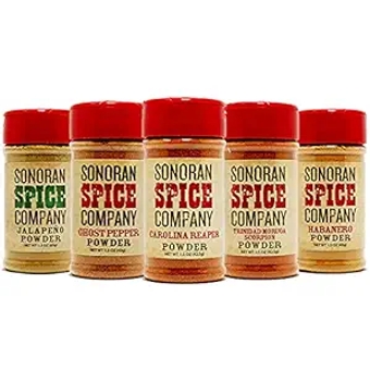 World's Hottest Pepper Powder 5 Pack