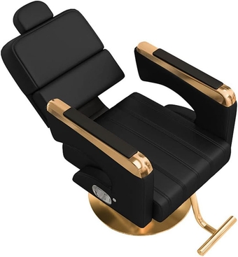 LIUZH Durable Hair Salon Barber Chair Apartment Hairdressing Chair Locker Room Backrest Armchair Beauty Salon Recliner Chair