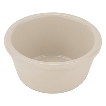G.E.T. RM-388-IV Ivory 3 oz. Ramekin, Break Resistant Dishwasher Safe Melamine Plastic, Ramekins Collection (Pack of 12)