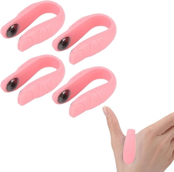 4pcs Acupressure Hand Pressure Point Clip, Stress Reduction Wearable Magnets Headache Migraine Relief Clip, Supporting Acupressure Relaxation, Stress Alleviation
