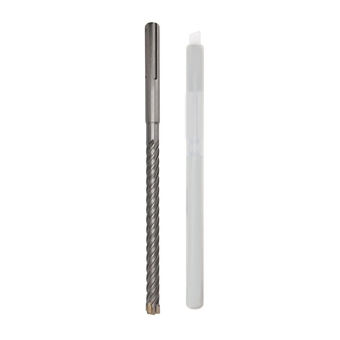 Rotary Hammer Drill Bit, 6 Flute Impact Drill Bit Cemented Carbide Self Centering Rotary Hammer Drill Bit for Brick Stone Concrete
