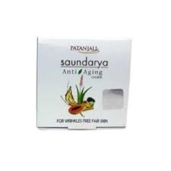 Patanjali Saundarya Anti Aging Face Cream, 15g