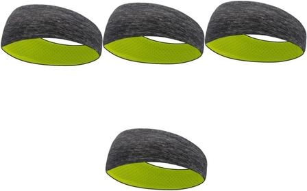 4pcs Sports Headband Hair Bands Supplies Athletic Headbands for Women Multi-Function Headbands Sports Sweat Bands Elastic Headbands Hair Accessories Fitness Polyester Perspiration