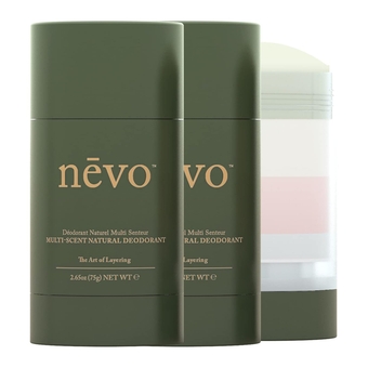 Multi Scent Deodorant Stick With Layers | Aluminum Free Deodorant for Women & Men | All Natural, Organic, Vegan, Non Toxic | Coconut Oil & Shea Butter | Nº C1 Mint - Coconut - Citrus 2.65 oz