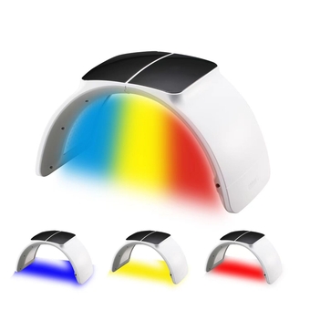 Hydraskincare Portable LED Light Therapy 3 Color Light Facial Mask PDT Beauty Machine For Face Neck Body
