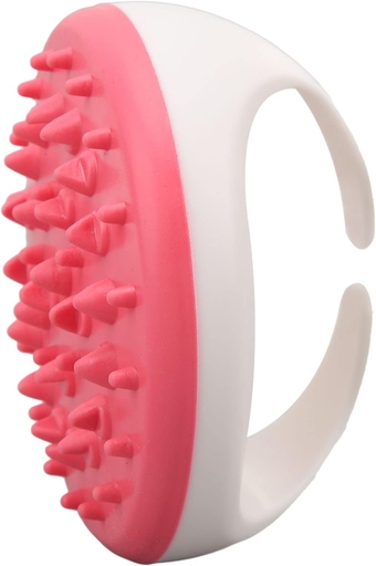 Dry Brushing Body Brush with Cellulite Massager, Removes Cellulite Promotes Blood Circulation Relieves Muscle Tension Silicone Body Scrubber