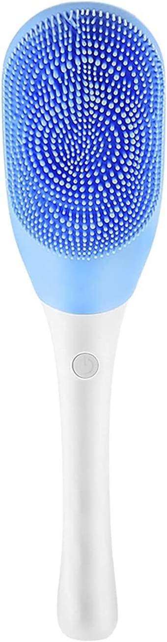 Electric Bath Brush USB Charge Shower Brush Long Handle Bath & Body Brushes Waterproof Massage Brush Clean Exfoliating Improve Circulation