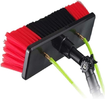 Water Fed Pole Kit Window Cleaning Brush Pole 26ft Window Cleaning Washing Poles Water Fed Brush Window Squeegee Cleaning Tool