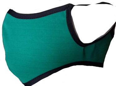 Barrier Fabric Face Mask Filters 99.99 Maxima Fabric Reusable Adjustable Top Protection Full Performance (Adult)