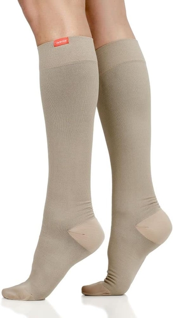 VIM & VIGR 20-30 mmHg Moisture-wick Nylon Compression Socks for Women & Men