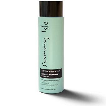 Just for Wig, Weave, Braid, & Extensions Residue Remover Shampoo 12oz | For Synthetic & Natural Hair | Aloe Vera, Tea Tree, Borago Seed & Jamaican Black Castor Oils | Sulfate Free