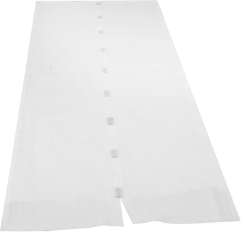 Door Curtain Anti-Mosquito Screen Door Curtain Magnetic Door Curtain Suitable for Bedroom Kitchen(White)