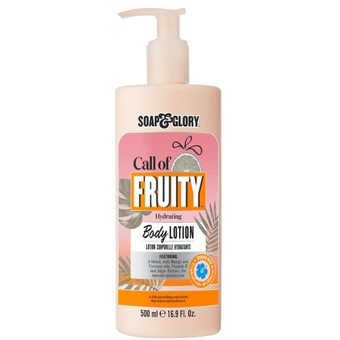 &  Call of Fruity Moisturizing Body Lotion - Coconut Oil & Vitamin E Body Moisturizer - Tropical Fruits & Hibiscus Scented Lotion for Daily Use (500ml)