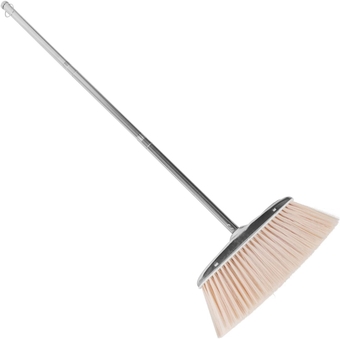 Floor Wiper Brooms Metal Heavy Duty Bathtub Broom bristles Broom Handle Sweeping Brush Handle Angle Broom Floor Scrub Brush Long Handle Metal Handle Stainless Steel Office