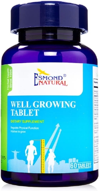 (8 Pack) Well Growing Tablet (Improve Growth & Physical Function), GMP,  Product Assn Certified, Made in USA - 480 Tablets