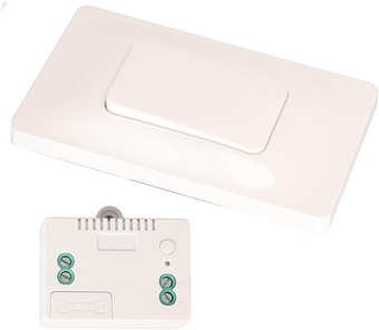 Home Doorbell Kit, Self Powered Wireless Doorbell, Waterproof Door Kit Punch Welcome Door Bell Kit for Home Family White, Programmable
