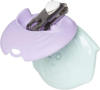 UNHEX - Fun Nail Clipper for Babies and Kids - Lightweight Nail Cutter, Manicure and Pedicure, Toenail Clippers - Baby Stuff, Self Care, Baby Essentials - Monkey Theme - Green