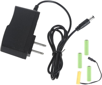 Universal 6V LR6 AA Battery Eliminators Replace 4X 1.5V AA Battery for LED Light Electronic Sphygmomanometer 110V 220V Power Supply Cable Extension