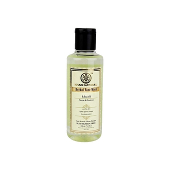 Herbal Ayurvedic Neem and Tea Tree Face Wash Anti Acne (210 ml)