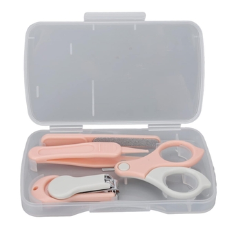 Baby Nail Trimmer Set Manicure Grooming Set Baby Nail Kit Cute Safe Practical Manicure Set Cutting Out Nails for Home Kids