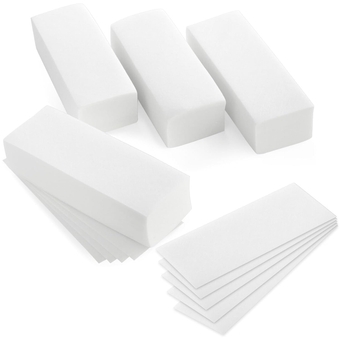 400-Pack Wax Strips for Body and Facial Hair Removal - Non-Woven Depilatory Paper Sheets, Customizable Size, Smooth Surface, and Disposable (7.85x2.7 in)