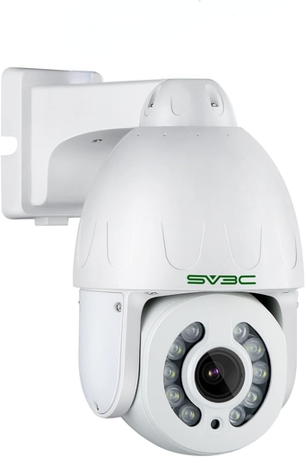 5MP PTZ Outdoor Camera, ONVIF POE IP Home Security Camera, 5X Optical Zoom Auto Tracking, Super HD10 Spotlights Color Night Vision, Two Way Audio, Waterproof, Motion Detection, BuleIris, Camhipro