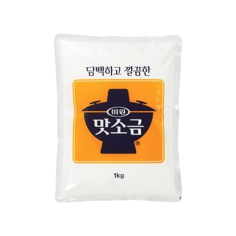Miwon MSG Salt Seasoning, 2.2 lb, Monosodium Glutamate MSG Powder, Flavor Enhancer for Korean Cooking, Savory Taste, Umami Condiment