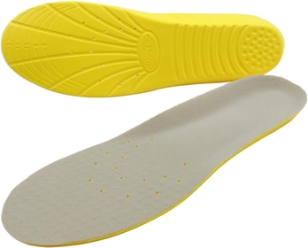 1 Pair Regular Fit Insoles Plantar Fasciitis Orthotics PU Memory Foam Comfort Shoe Inserts for Men and Women, Cushioned Arch Support, Shock Absorption and Foot Pain Relief (Men 8-12/Women 9-14)