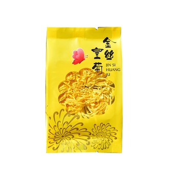 Golden Silk Chrysanthemum New Flower and Herbal Tea Individually Packaged (30 bags)